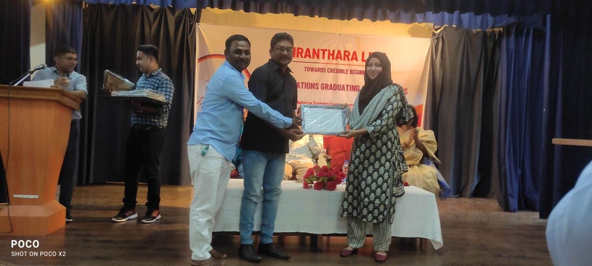 Certificate of participation